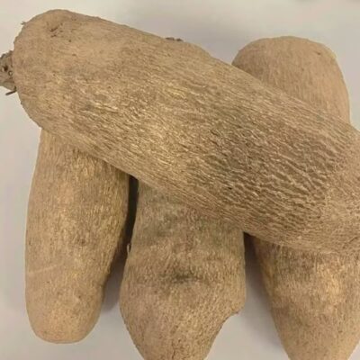 sweet white African yam 12 pcs in a carton and 6pcs for half a carton